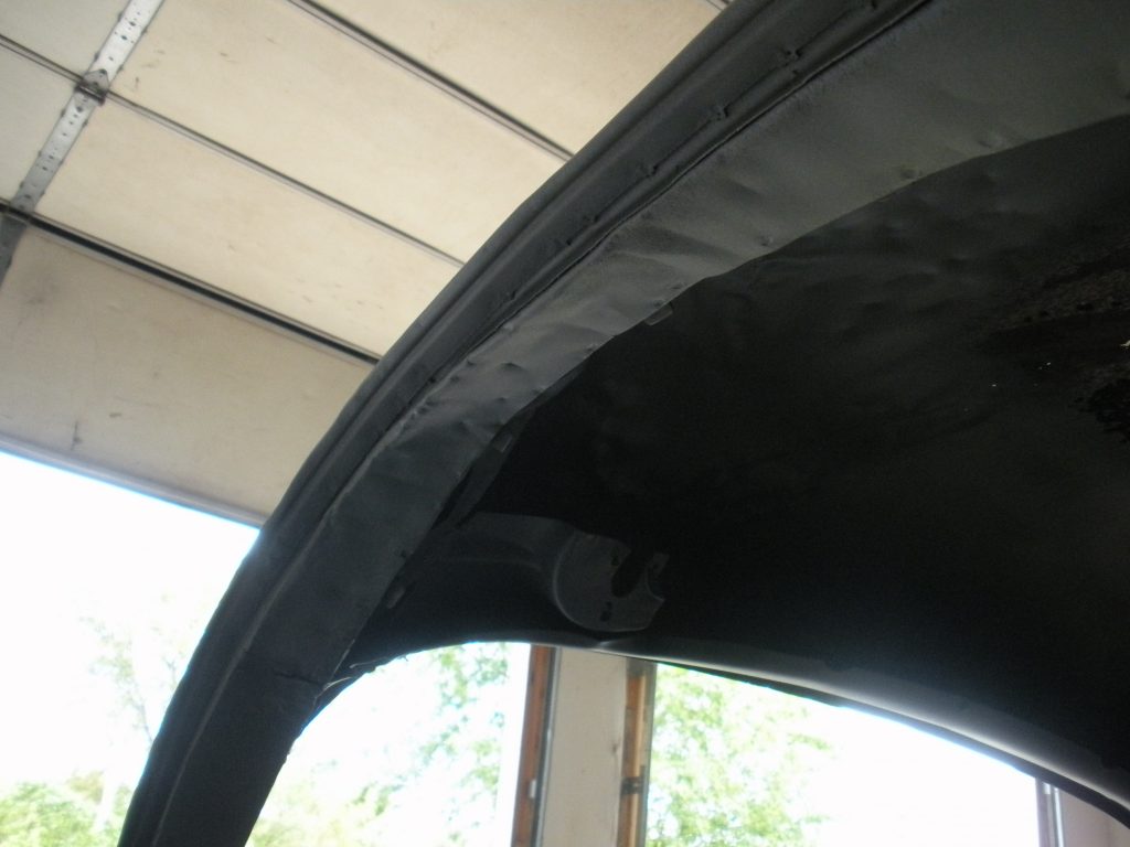 A close up of the bottom of a car.