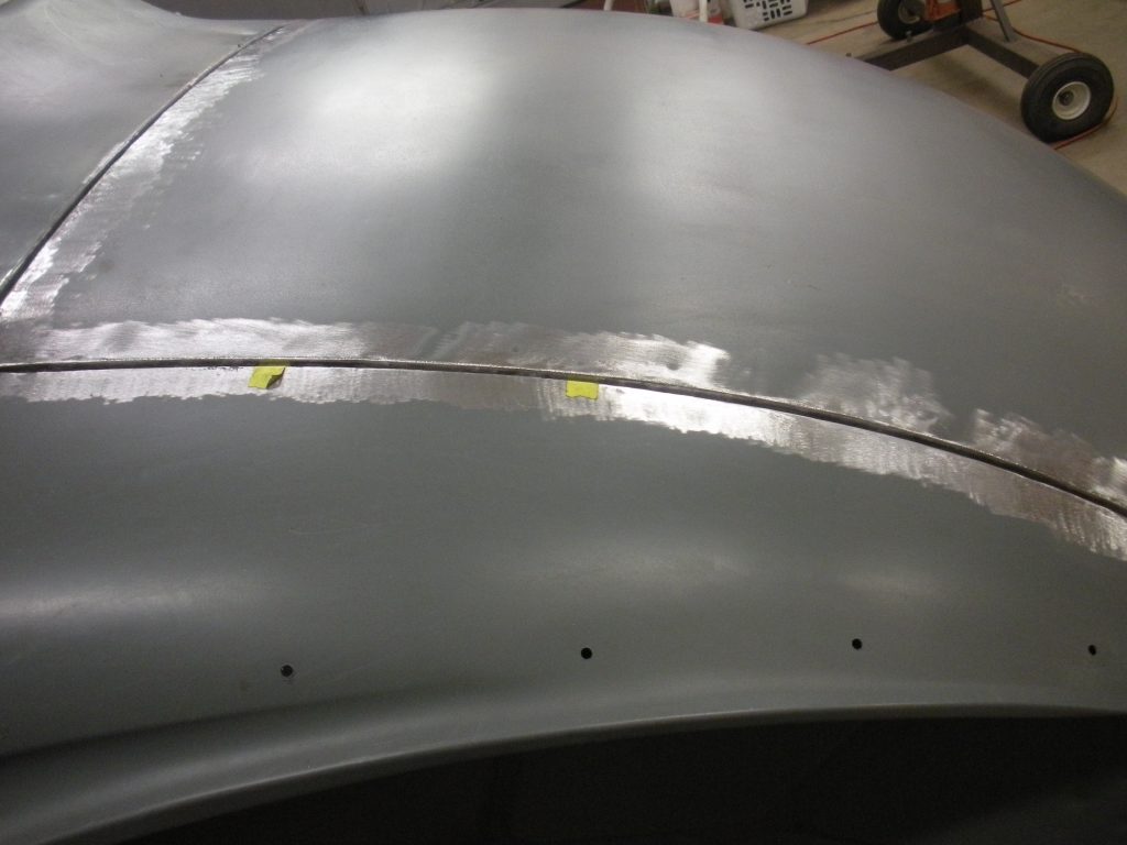 A close up of the side of an airplane.