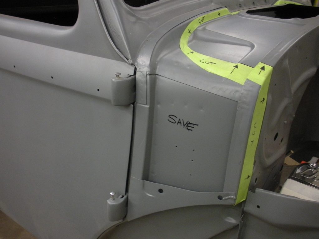 A close up of the side of an airplane.