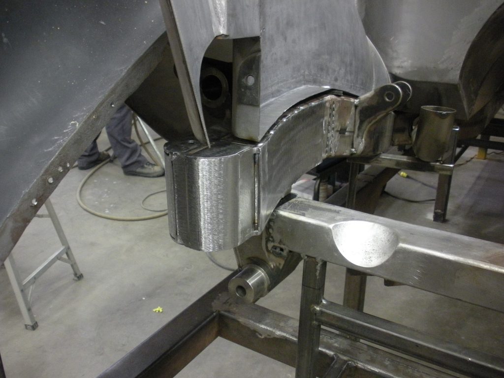 Metal fabrication, automotive part welding.