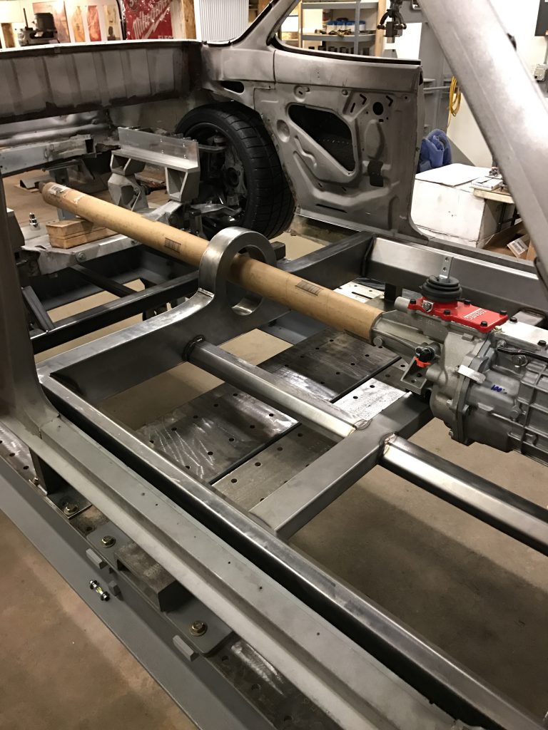 A machine that is working on some kind of object.