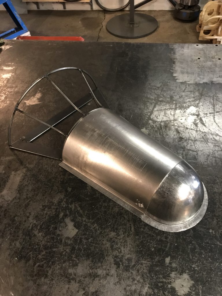Metalwork: fabricated metal part.